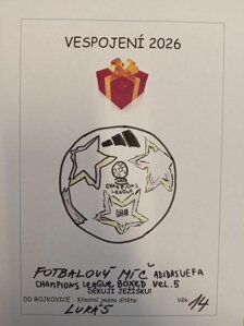 Fotbalový míč Champions League vel. 5