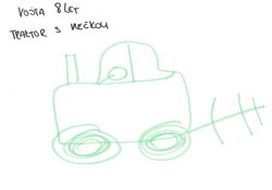 traktor s vlečkou