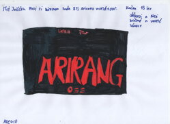 dárková sada BTS Arirang world tour