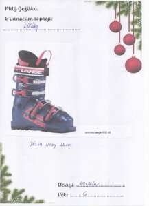 Lyžáky, velikost nohy 22cm