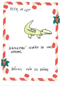 nafukovací krokodýl