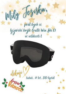  lyžařské brýle Crullé Win Ski Cl, vel.L
