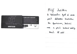 dárková karta Sportisimo