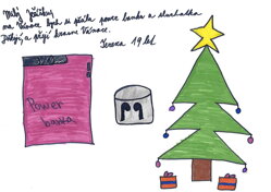 powerbanka a sluchátka