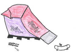 hra Fingerboard s rampou a skateboardem 