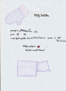  Mikroplyšovou deku a polštářek