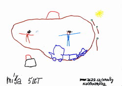 Woody Vláčkodráha osmička s el. mašinou