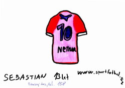 fotbalový dres NEYMAR, vel. 158