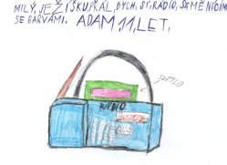 Rádio s měnícími se barvami