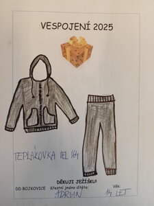 Tepláková souprava, vel. 164