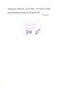 poukázka do drogerie DM