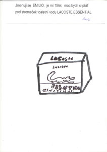 toaletní voda Lacoste