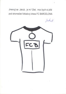 fotbalový dres FC Barcelona, vel. S.