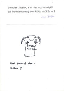 fotbalový dres Real Madrid, vel. S