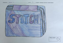 školní penál vícepatrový