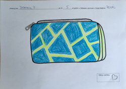 školní penál vícepatrový