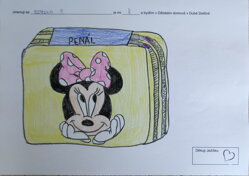  školní penál vícepatrový