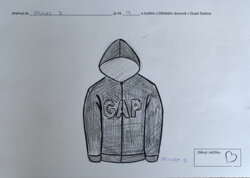  mikina černá vel. S