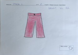 baggy kalhoty, vel.128