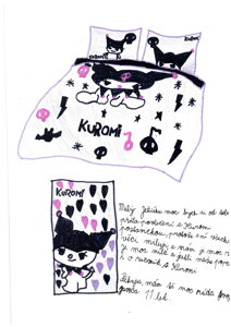 Povlečení s kuromi postavičkou