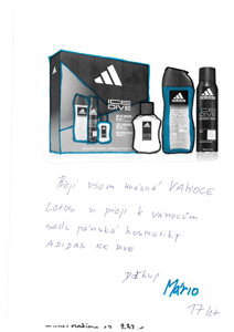 Sada pánské kosmetiky ADIDAS