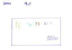 Dárkový poukaz do NEW YORKER ( 1.000 Kč)   