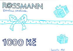  Dárkový poukaz drogerie Rossmann 