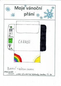 barevná tiskárna Canon