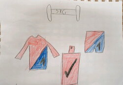 Fotbalový dres vel. 134