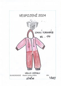 Zimní kombinéza, vel. 110