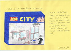 Lego CITY hasičská stanice 