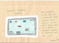 Tablet značky "Huawei"