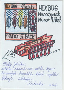 ada nanobrouků HEX BUG NANO 5 pack   Nano + 1 FLESH 