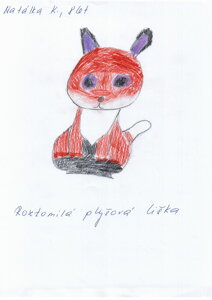 plyšová liška