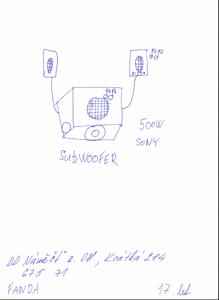 SUBWOOFER SONY