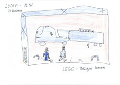 LEGO-POLICEJNÍ KAMIÓN