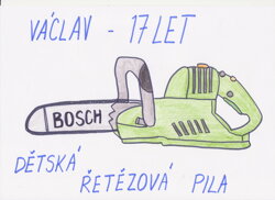DĚTSKÁ ŘETĚZOVÁ PILA