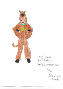 KOSTÝM SCOOBY DOO VEL.134