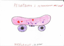 PENNY BOARD SVÍTÍCÍ VE TMĚ