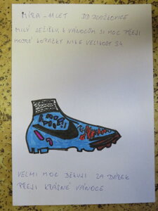 MODRÉ KOPAČKY VEL.34