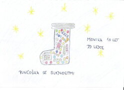 PUNČOŠKA SE SLADKOSTMI