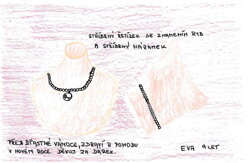 STŘÍBRNÝ ŘETÍTEK RYBY
