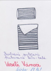 POVLEČENÍ BÍLOŠEDÉ