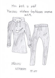 Pánská tepláková souprava Nike, vel.M