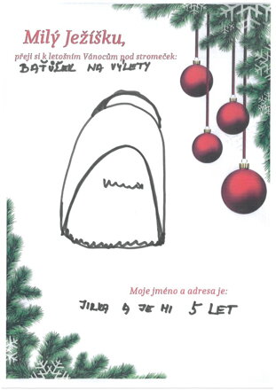 BATOH NA VÝLETY
