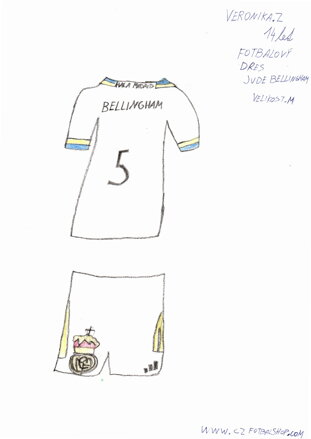 Dámy Fotbalový dres Real Madrid Jude Bellingham