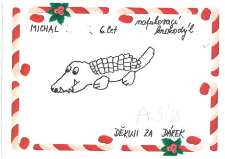 nafukovací krokodýl