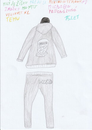 tepláková souprava Manto, vel. XL (Temu)