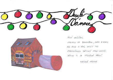 dětský stan hasiči 