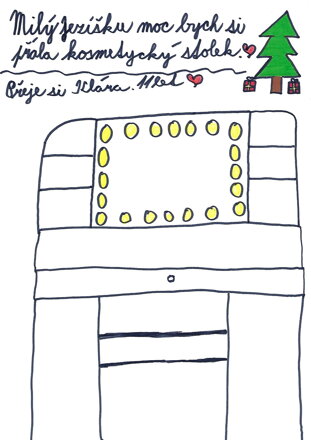 kosmetický stoleček
